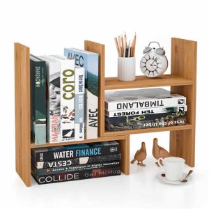 wood office desk accessories